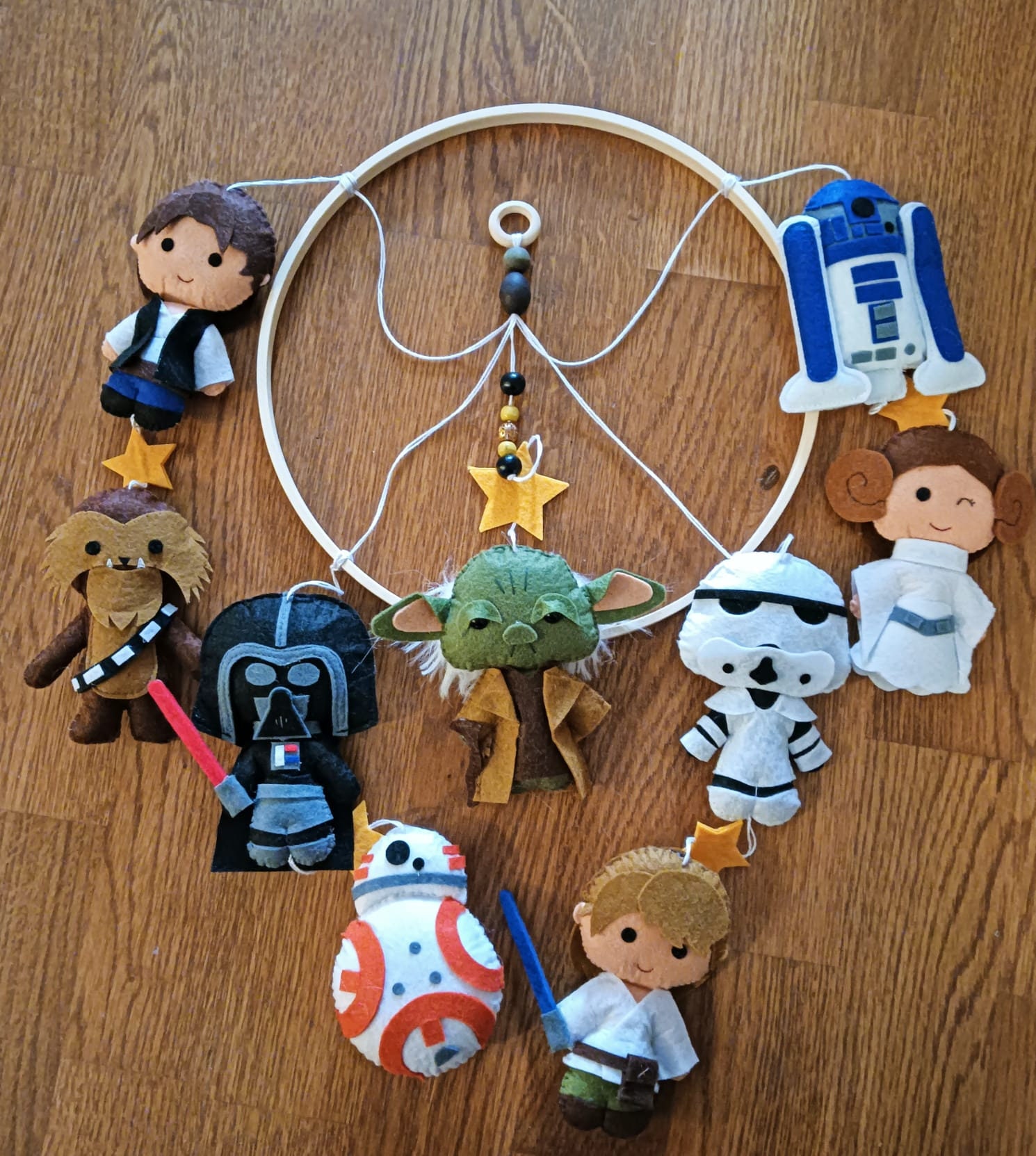 Star wars Baby Mobile , Outer Space Baby Mobile, Yoda, Robot, Darth Vador , Baby Crib Mobile, Nursery Mobile