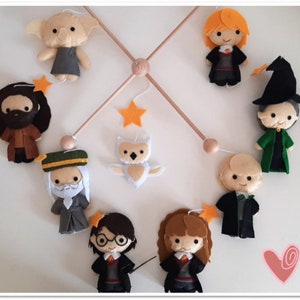 Mobile felt for child crib decoration Baby shower mobile gift for child Felt mobile crib Baby mobile