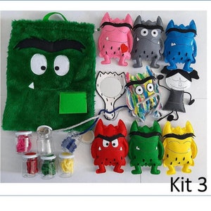 sensory monsters KIT - 3