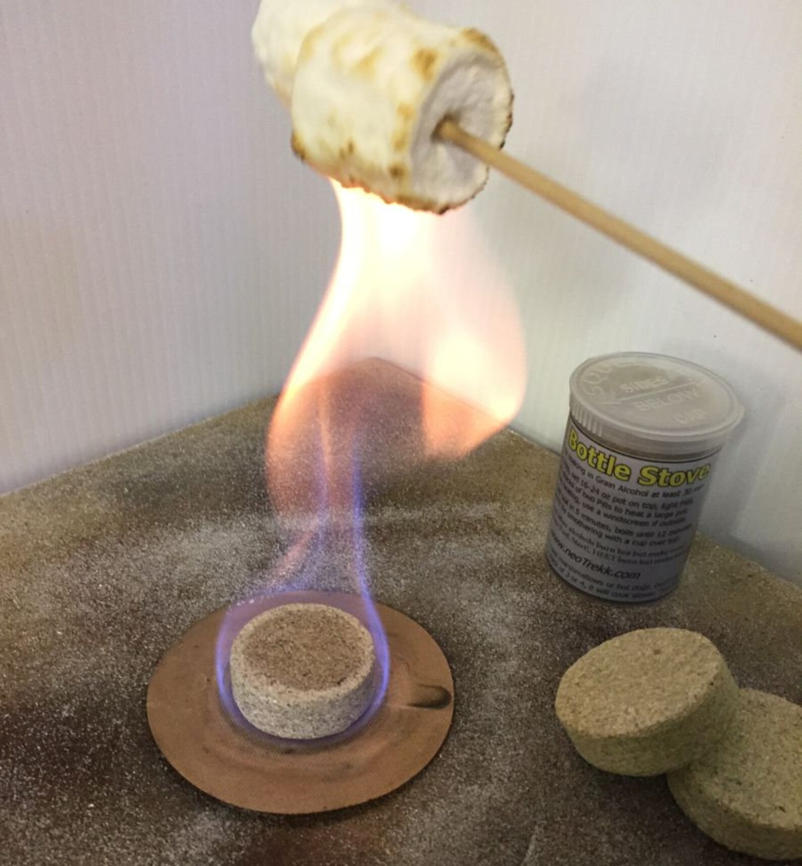 Pillbottle Twoburner Multifuel Alcohol Stove Small Light Etsy UK