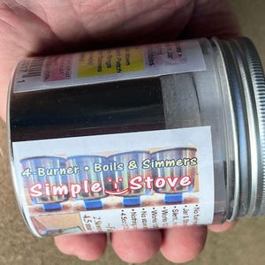 Alcol Simple#Stove - Fai bollire 1,4 litri in 6 minuti. Lascia sobbollire per 30 minuti. Quattro pietre si ricaricano in 10 secondi. Spedizione gratuita.