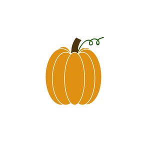 Pumpkin Clip Art digital download for svg, png, jpg, png. Cricuit, silhouette, or sublimation