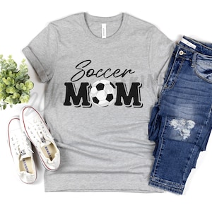 Soccer Mom Shirt, Sports Mom Shirt, Soccer Tees, Mom Shirts, Sports Mom Tees, Mama Tees, Biggest Fan Shirts, Gift for Mom, Team Mom