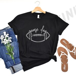 Game Day Football Shirt, Football Shirt, Game Day Shirt, Football Season Tee, Women Football Shirt, Football Team Shirt, Best Game