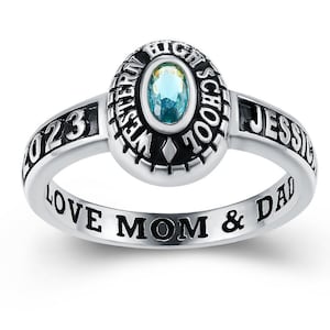 Customized class rings high school best sale
