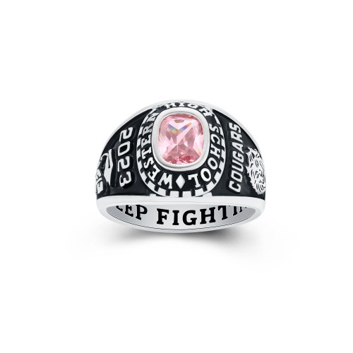Customized Sterling Silver High School and College Class Ring - Etsy