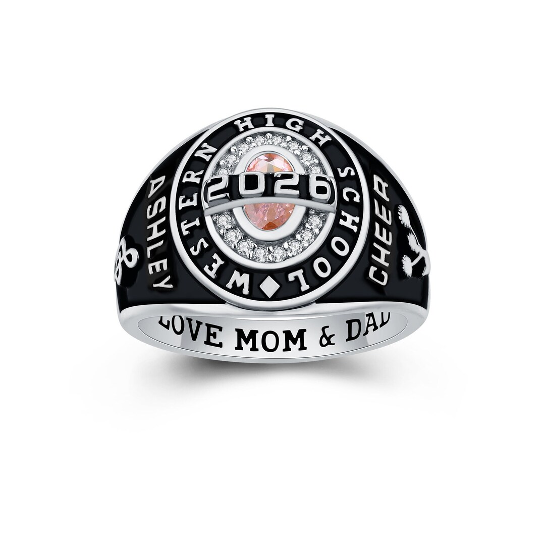 Customized Sterling Silver or 10kt Gold Women Class Ring – Privilege ...