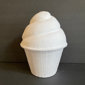 Giant Cupcake Dummy. Polystyrene/Styrofoam