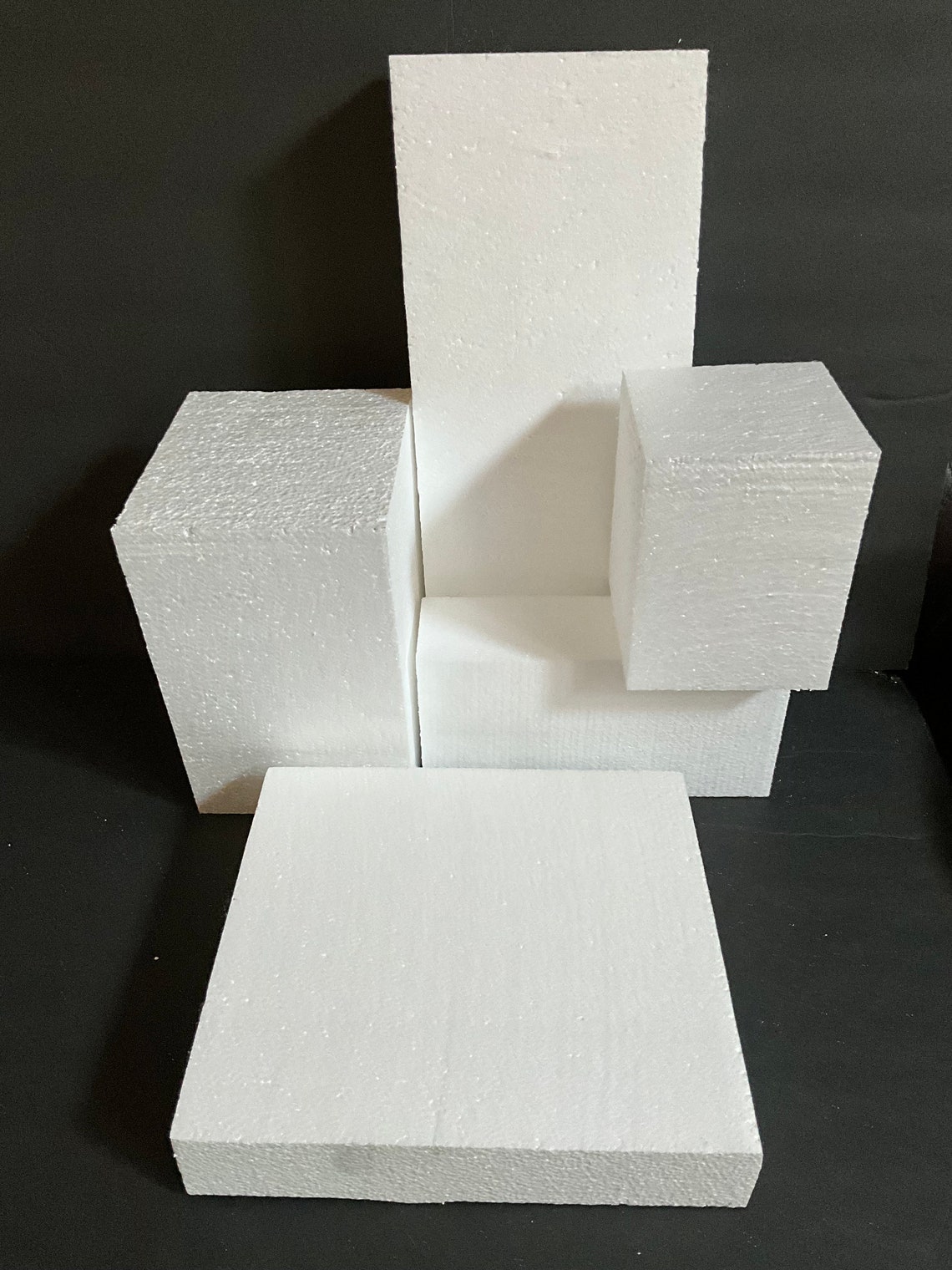 Polystyrene Styrofoam Foam Blanks, Blocks, Sheets, Boards for Crafting ...