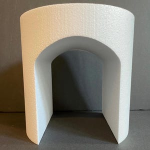 Arch Cut Out Cake Dummy. Each sold separately.