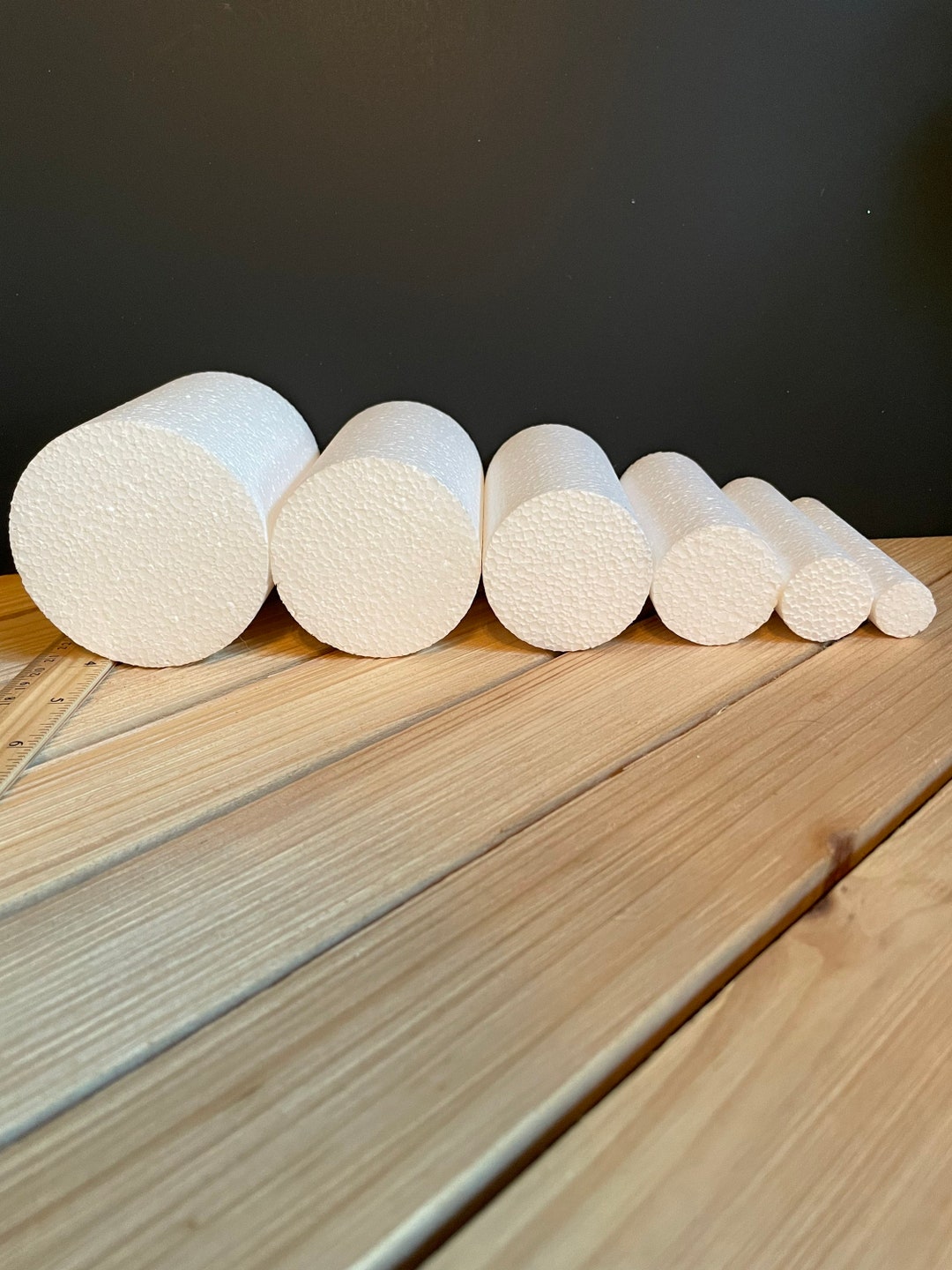 8 Polystyrene Rods. Comes in Sets of 2. Etsy