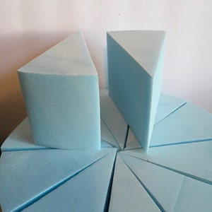 Cake Slice Styrofoam Dummies. Set of 2