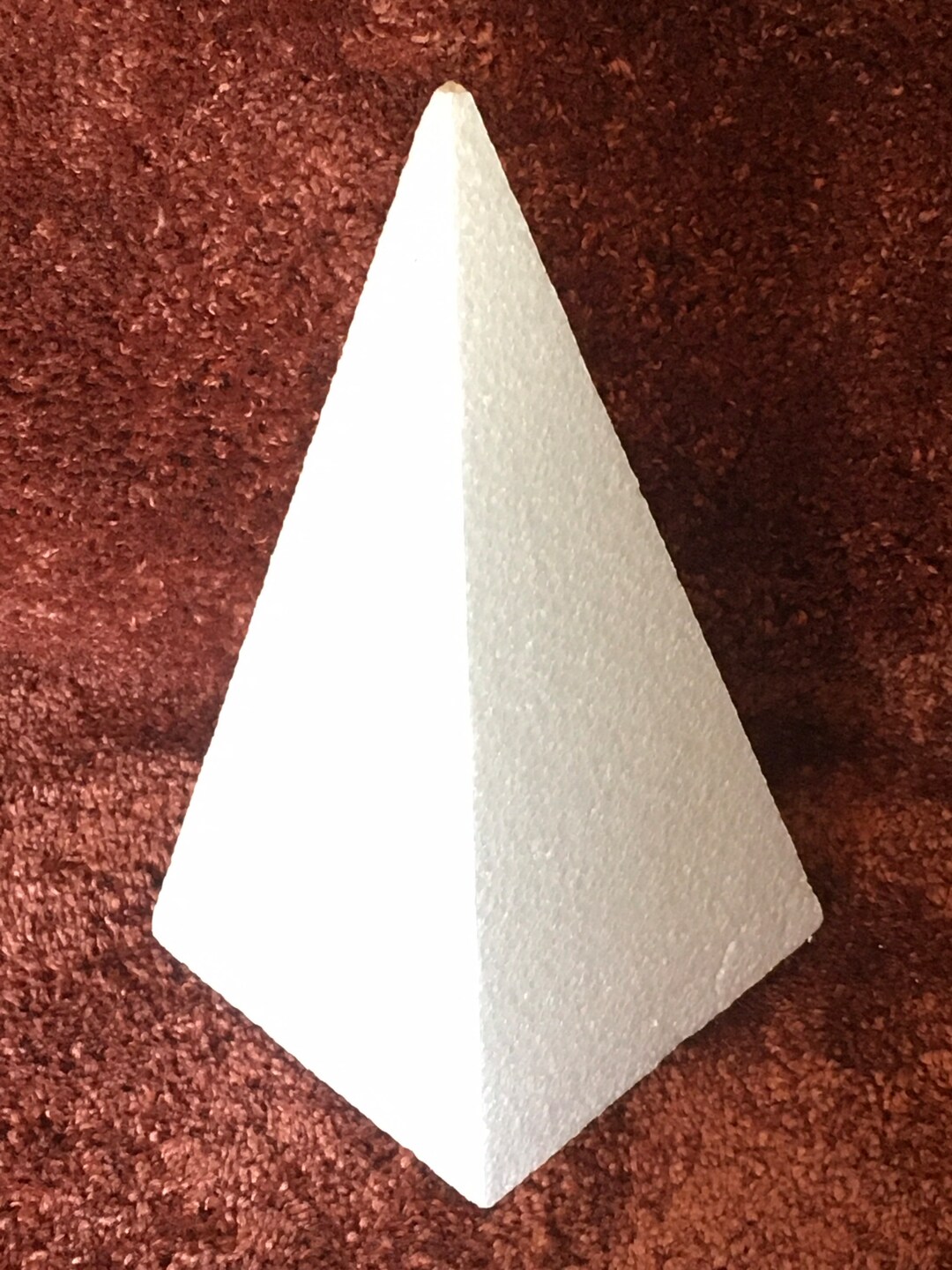 Extra Large Styrofoam Cones in Sets of Two, Two Sizes Height 30 Cm 11.81 or  39.5cm 15.55, Base Diameter 11 Cm 4.33 or 12.5cm 4.92 -  UK