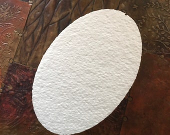 Oval Shaped EPS Polystyrene/Styrofoam Cake Dummies and Planks.  Cake dummies sold individually and planks in sets of 2.
