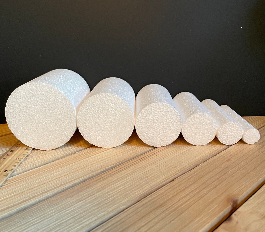 4 Long Polystyrene Rods. Comes in Sets of 2 Rods. Etsy