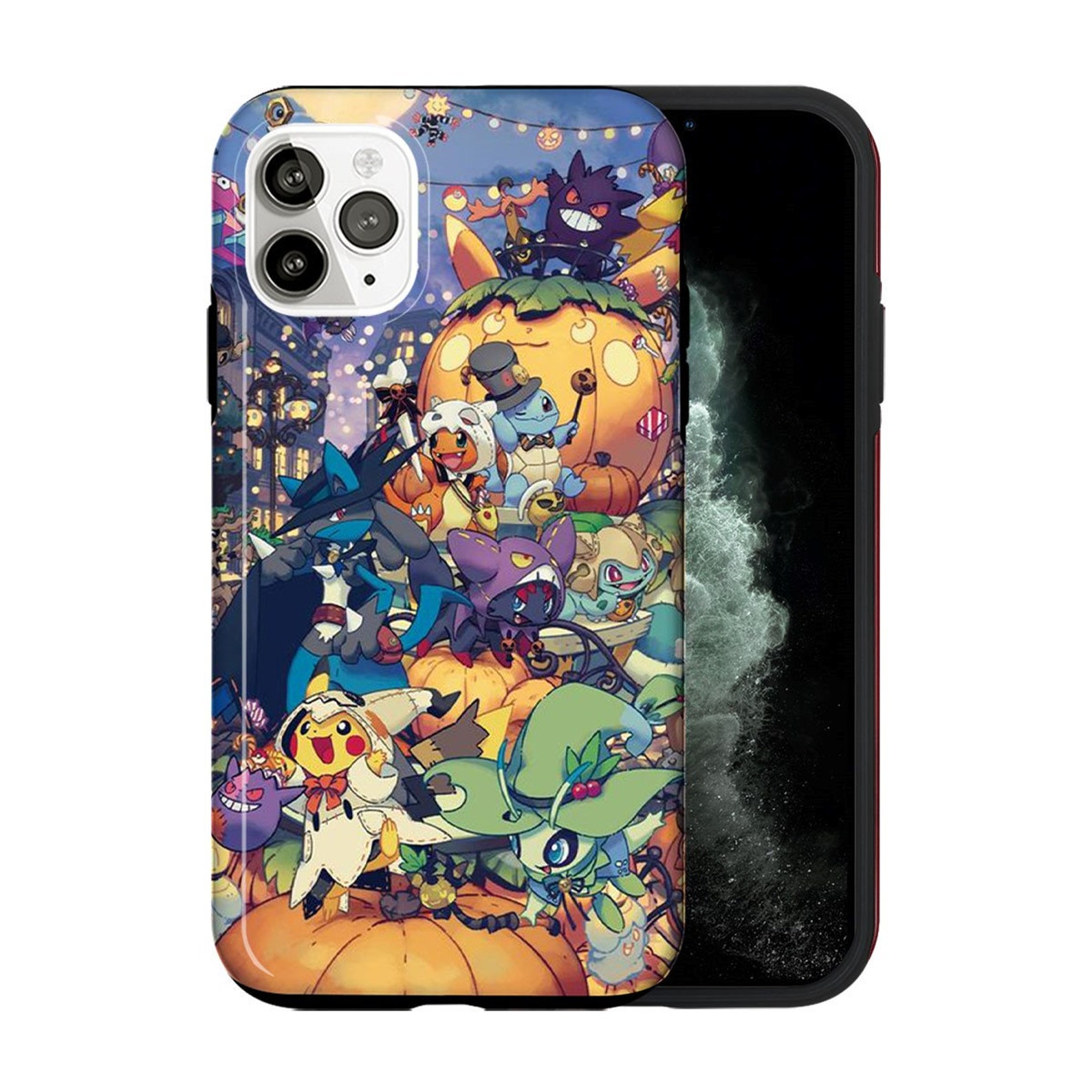 Pokemon Phone Case Eevee Cover for iPhone 12 11 Pro Max XS Etsy
