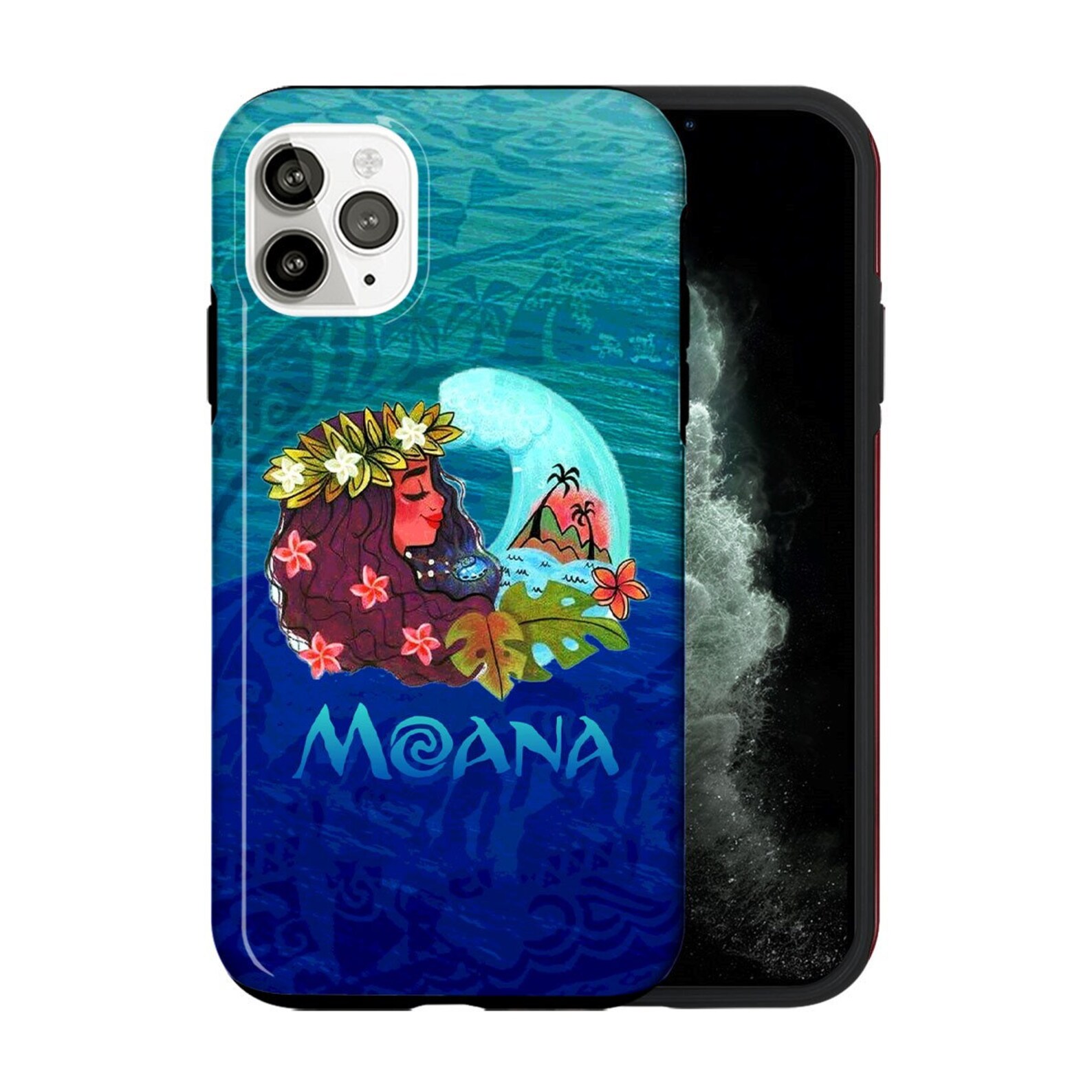Moana Phone Case Chief Tui Cover for iPhone 12 11 Pro Max Etsy