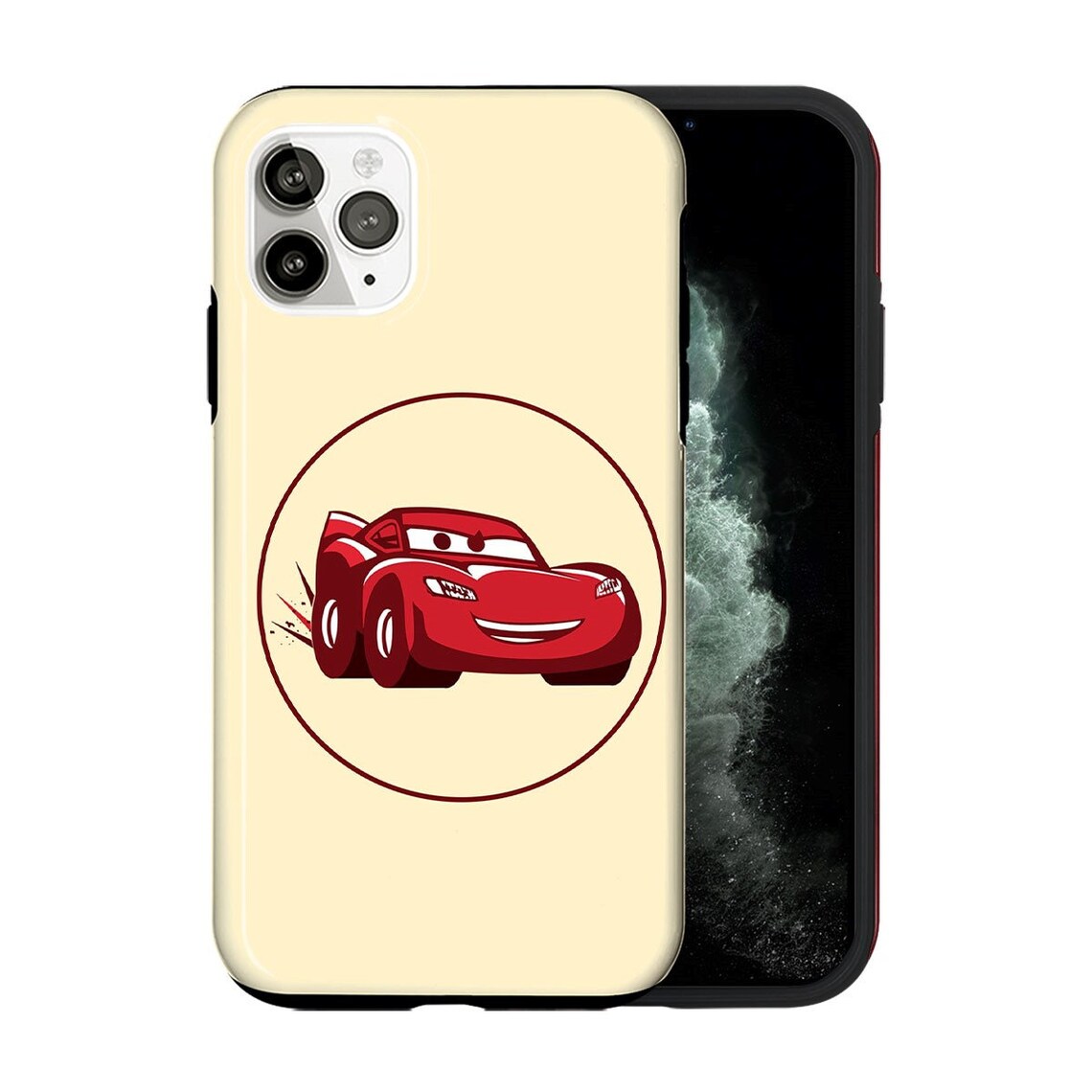 Cars Phone Case Lightning McQueen Cover for iPhone 12 11 Pro Etsy