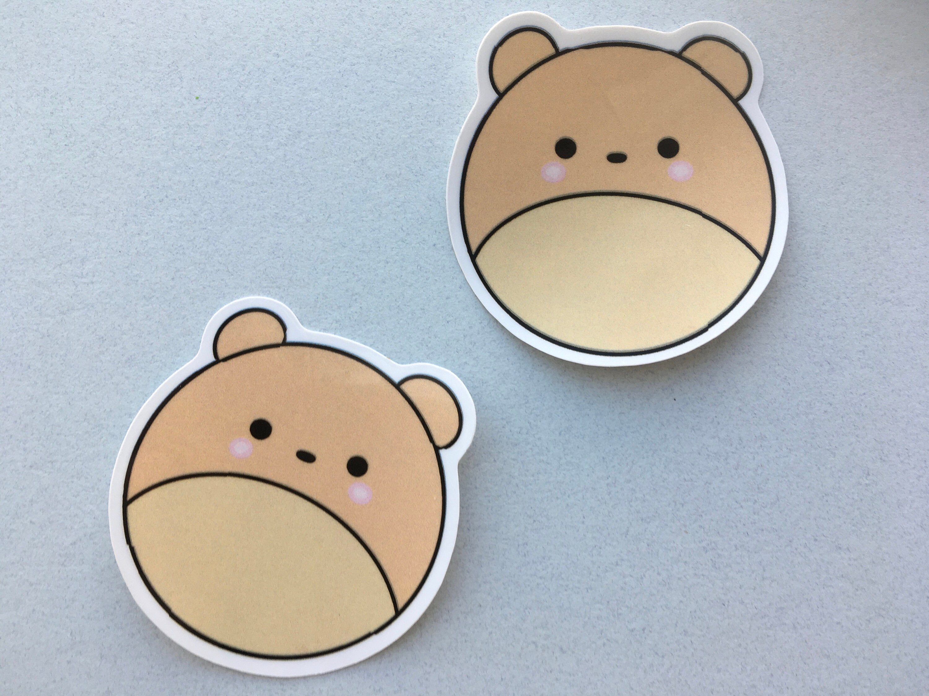 Bear Sticker 1 pcs Etsy