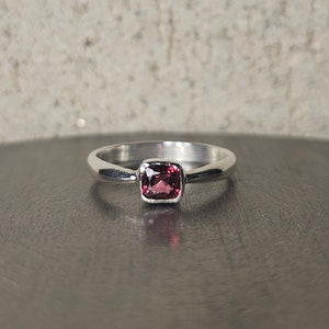 Pink Zircon Stackable Ring