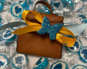 TASCHENANHÄNGER - Mini Bag - Anhänger Tasche Schmuck Mode Must have Geschenk Taschenschmuck Geschenk für sie Mitbringsel Gift
