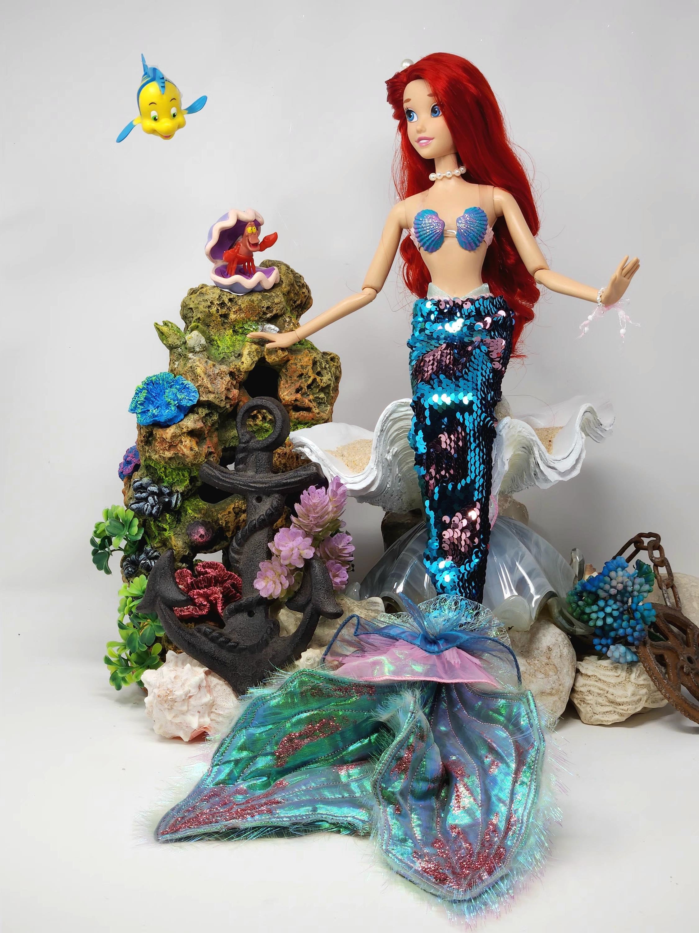 希少 黒入荷！ Melody 日本 Etsy - mermaid little doll アンティーク雑貨