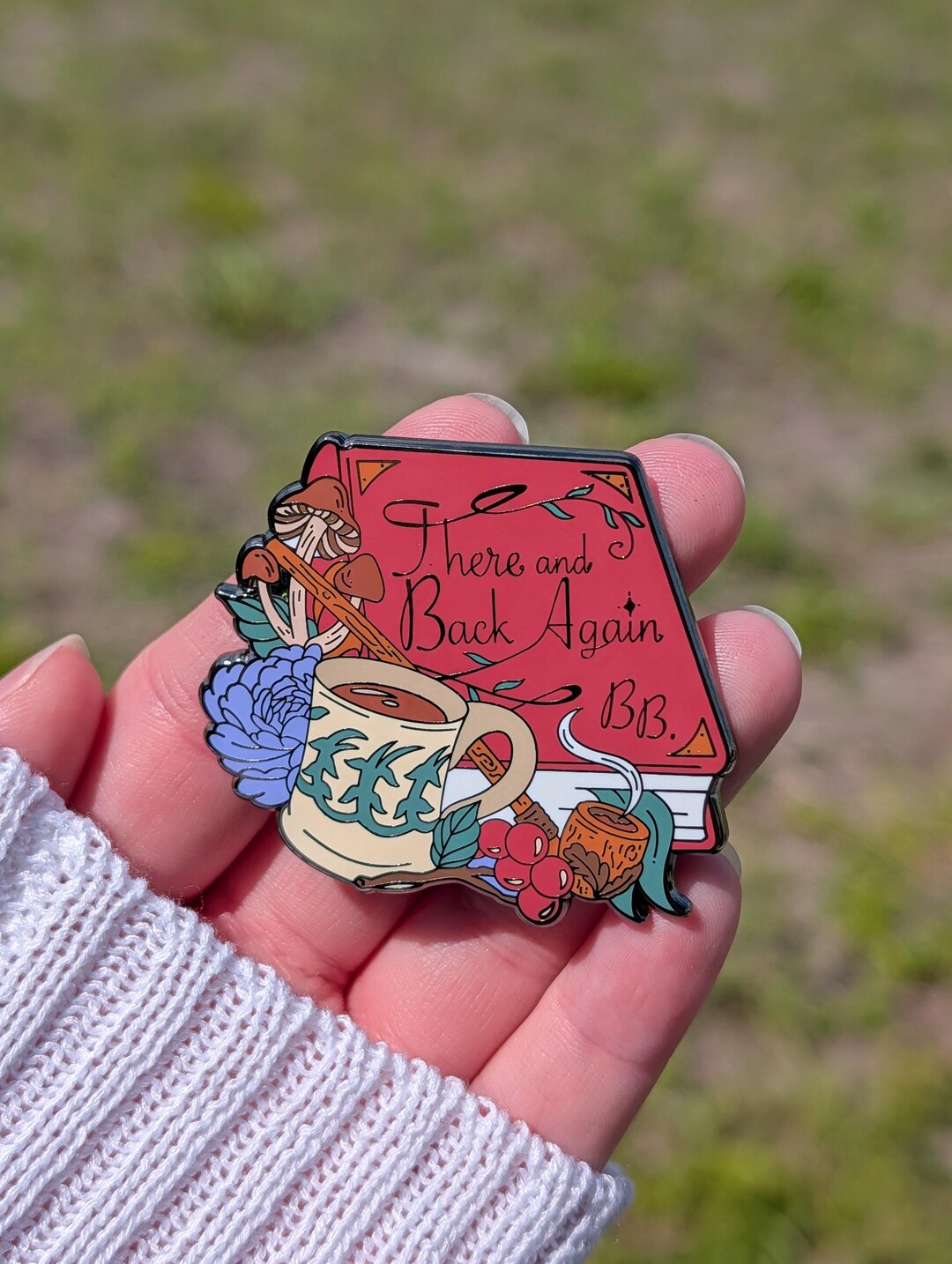 Time Again Pin There and Back Again BB Hard Enamel Pin - Etsy