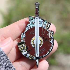 Boromirs Shield Hard Enamel Pin
