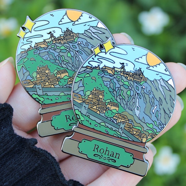 Rohan Snowglobe Hard Enamel Pin