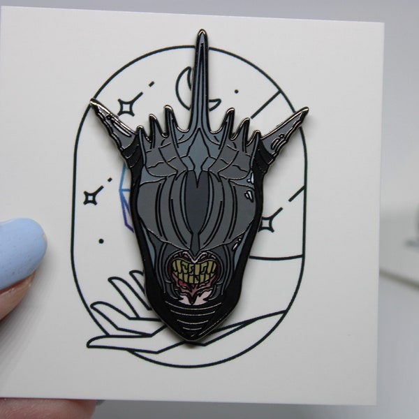 Mouth of Sauron Enamel Pin B Grade