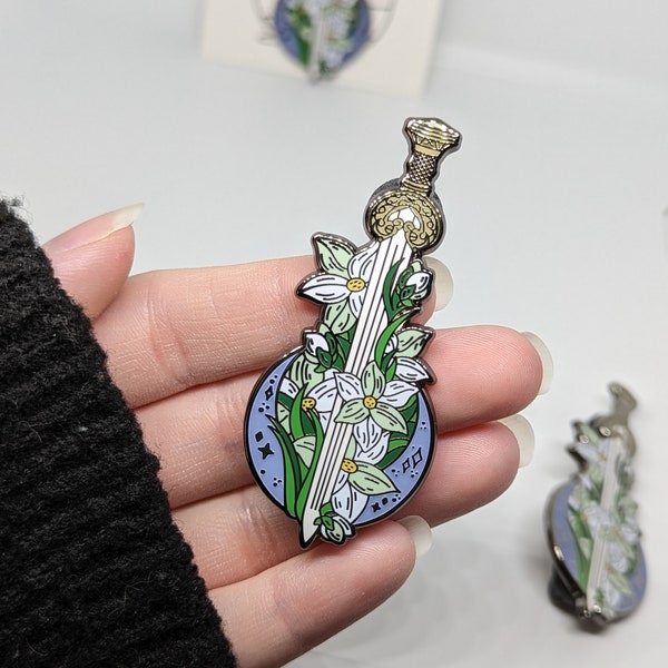 Sword of Rohan Hard Enamel Pin