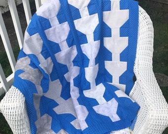 Rain Chain Quilt Pattern, Inspired by the PNW