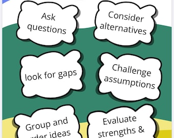 Critical thinking poster