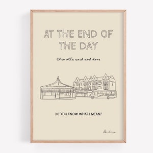 Gavin and Stacey Quote Print: Nessa Inspired Wall Art