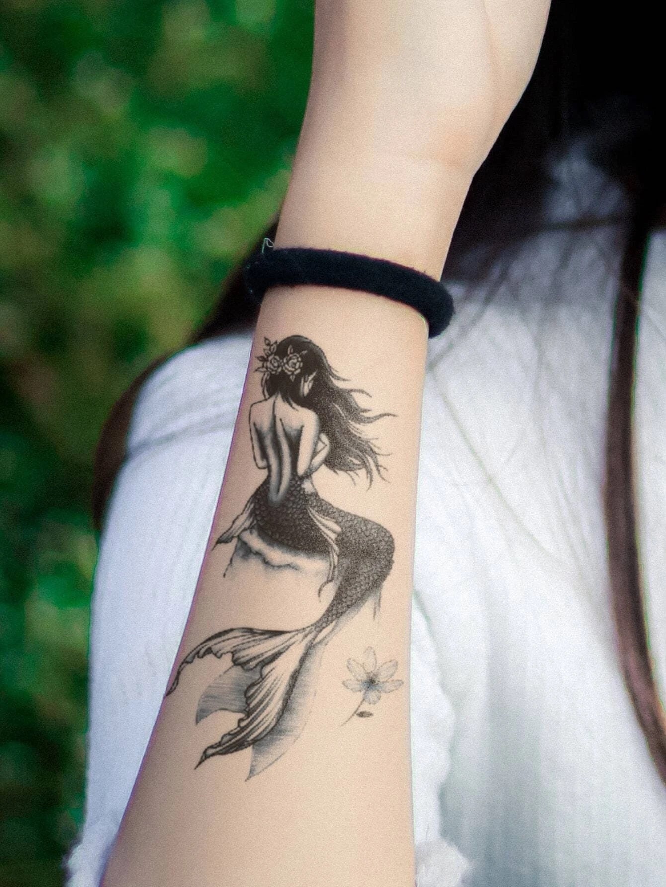 Mermaid Tattoo - Etsy