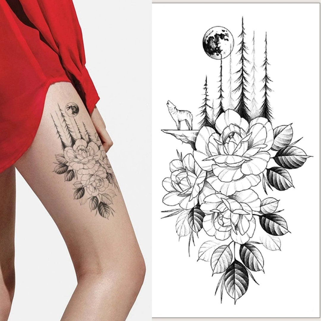 Lily Tattoo Design - Etsy