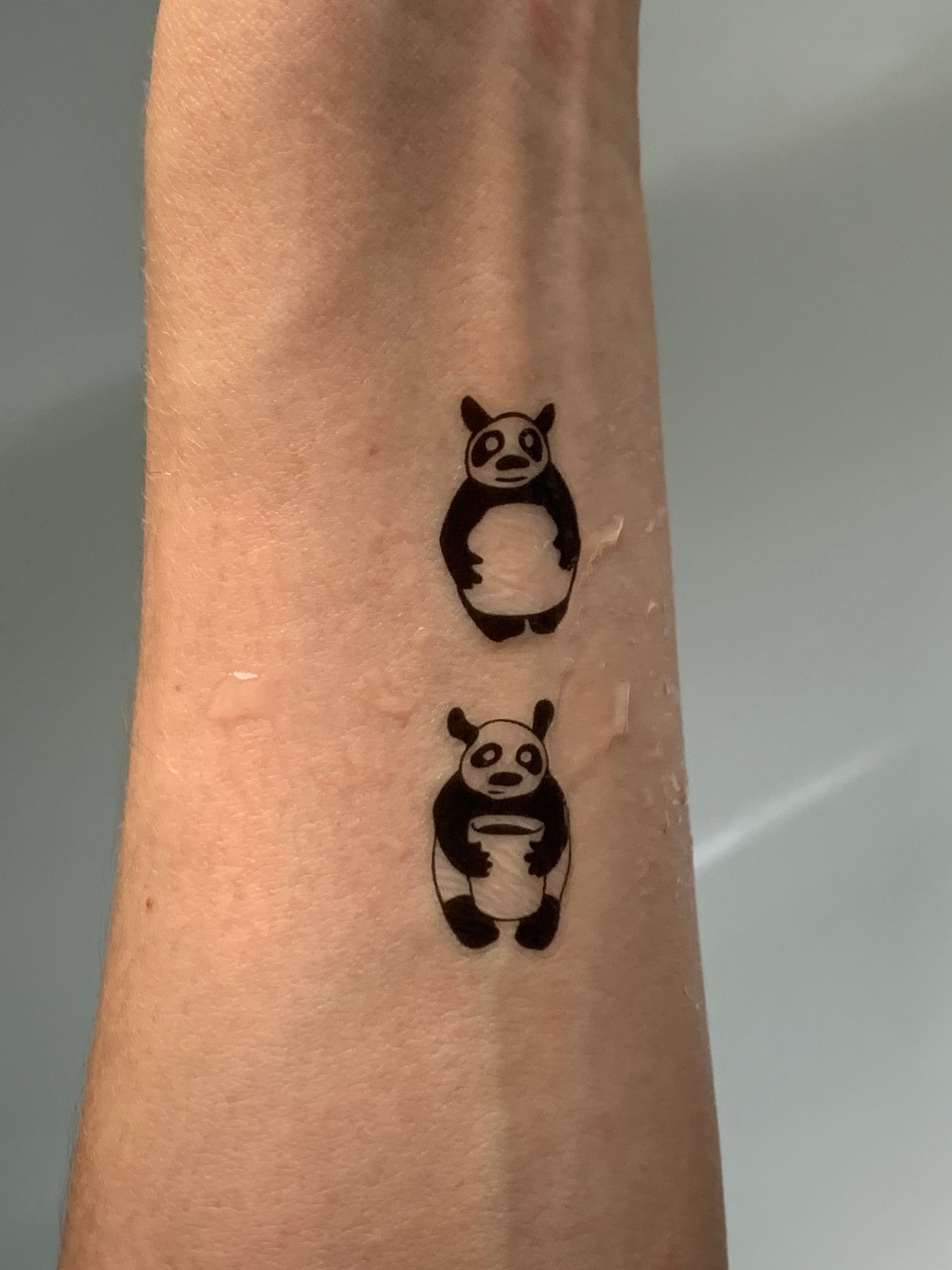 人気の春夏 PANDA BEARS パンダベアーズ TATTOO カバーオール XL 新品