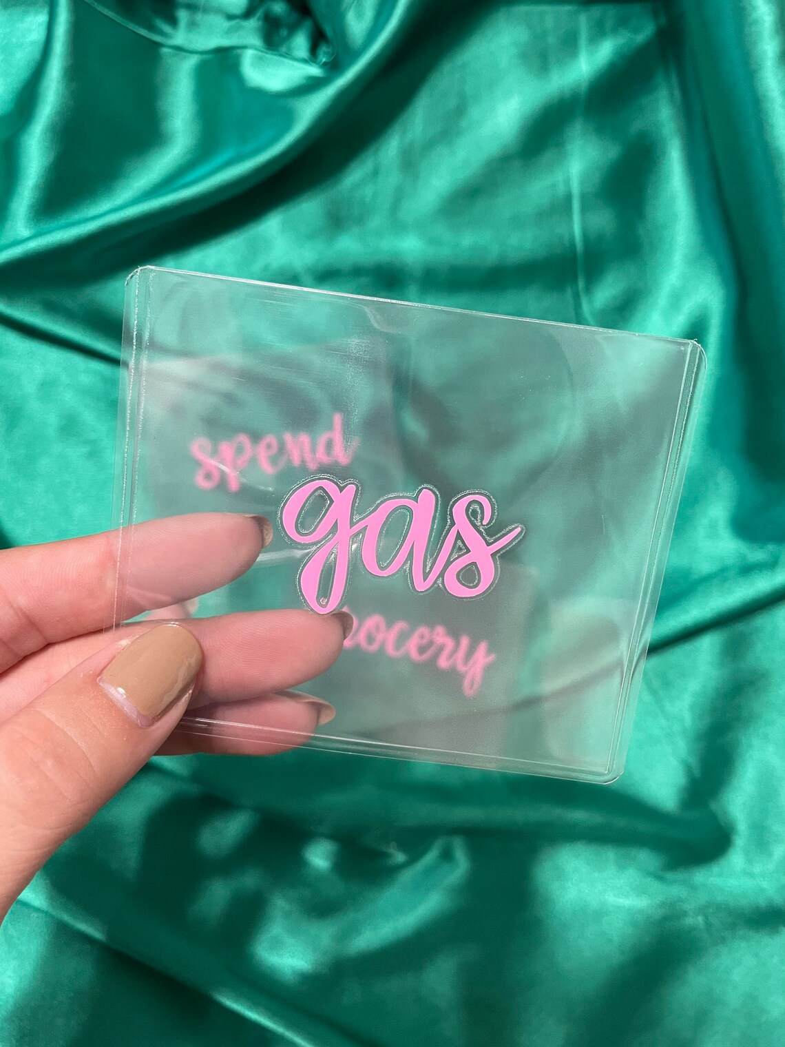 Mini Clear Cash Envelopes Etsy