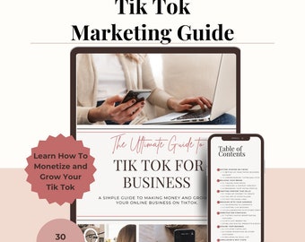 Tik Tok For Business| Social Media Marketing| Digital Marketing| Make money online | Passive Income