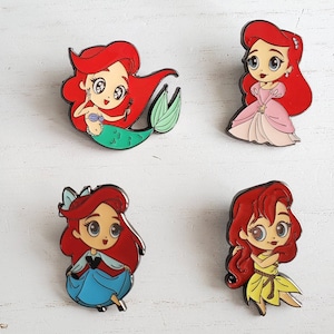 Disney Little Mermaid Ariel Enamel Pins