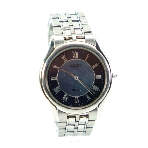 Vintage Seiko Dolce Wristwatch 8j41-6030 Quartz Men's - Etsy Israel