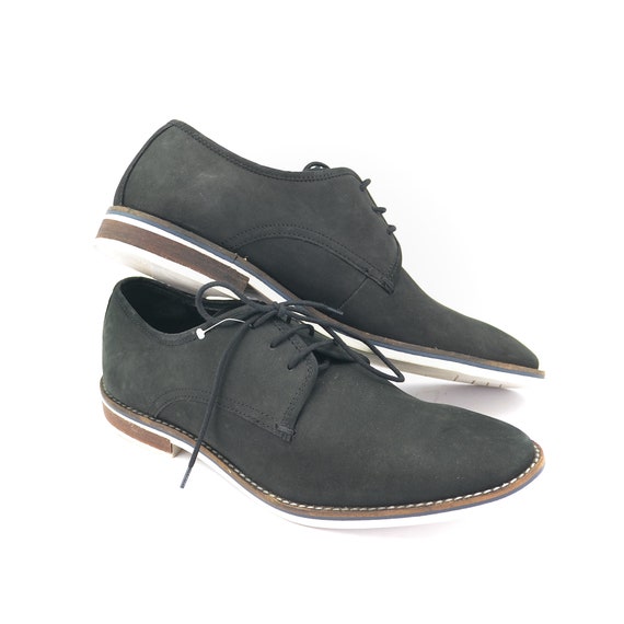 fout Bermad levenslang AM Shoe Company Black Suede Lace up Formal Shoes for Mens - Etsy