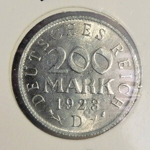 German Mark 1923 - Etsy