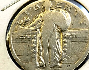 1927 Standing Liberty Silver Quarter