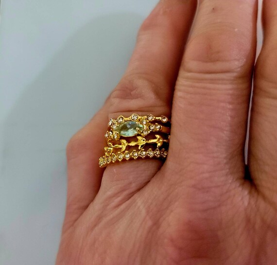 Stackable Rings Set of 4 Etsy