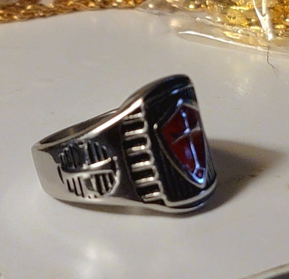 Rare Masonic Ring, size 9 - image 3
