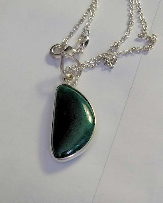 Beautiful Green Onyx Pendant