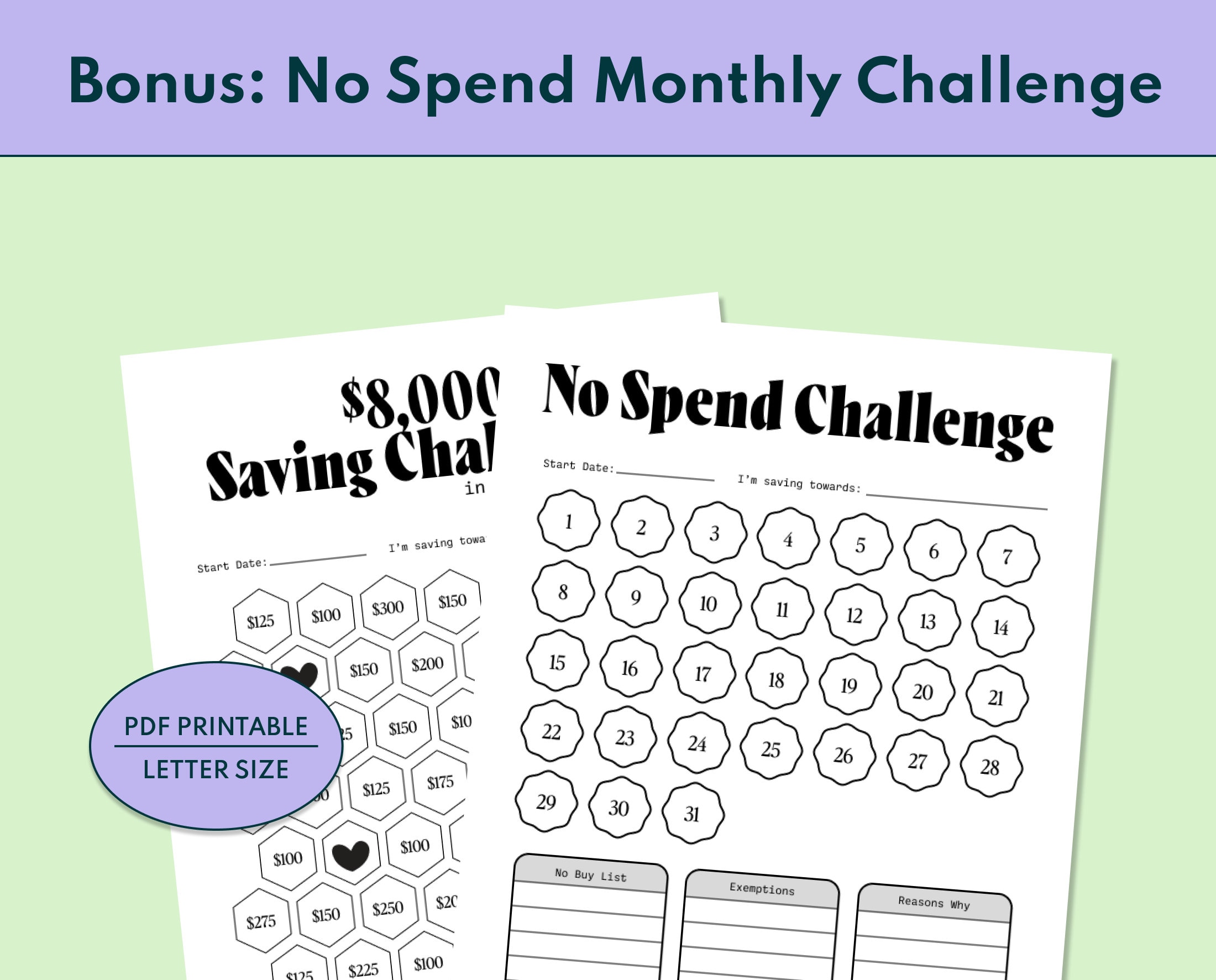 $8,000 Saving Challenge in 26 Weeks – mrsneat