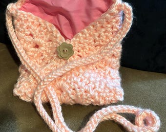 Crochet Crossbody Bag