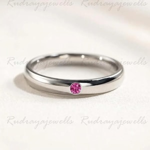 Anillo de anime, plata de ley 925, aguamarina/granate/ónix/amatista, anillos de anime, joyería de anime, regalo para él, regalo para ella, anillo de promesa imagen 3